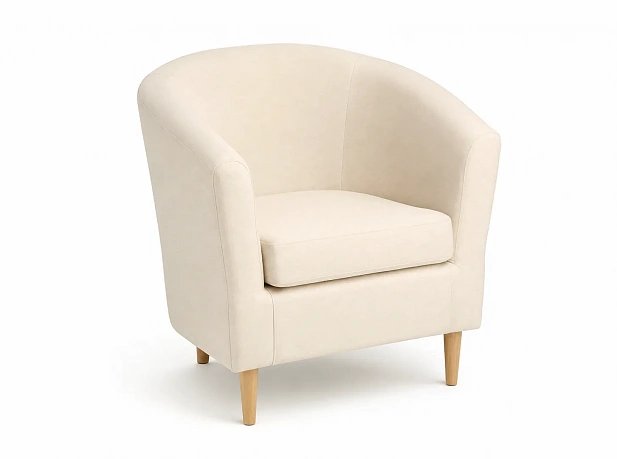 TUNNE Cream Armchair