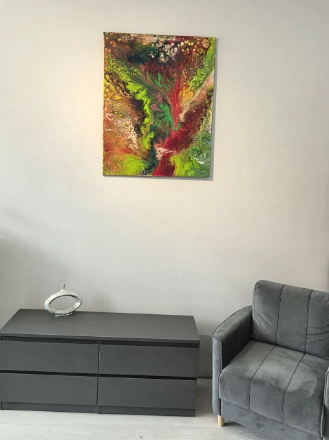Abstract painting for interior "Fairy tale"