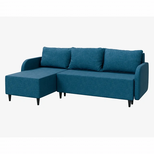 Sofa Bed VELKE SB3CHL Dark Blue Corner 