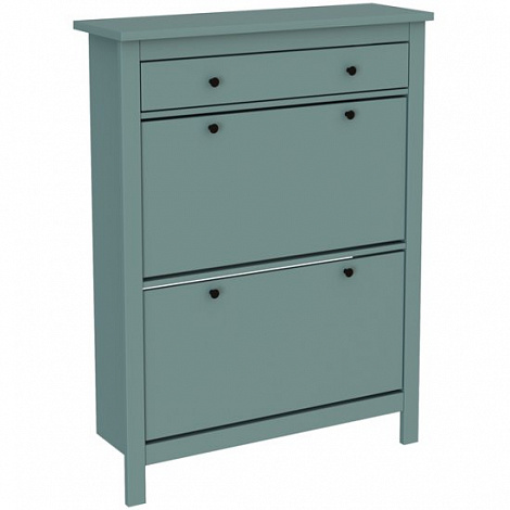 SAGA Shoe Cabinet 92×122 Dark Turquoise