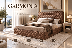 GARMONIA 140х200 Bed with Lifting Mechanism
