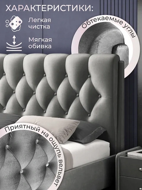 Парящая кровать IMPERIA GOLD 160x200