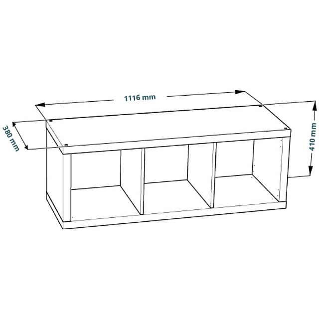 FORA 3 shelving (white)