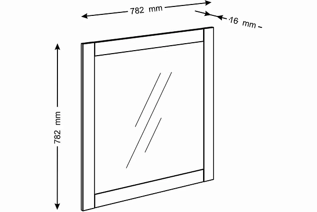 SIRIUS Mirror (white)