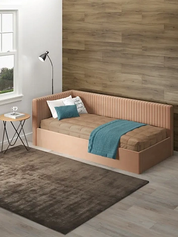 Ontario Single Sofa Bed with Mattress 90x200