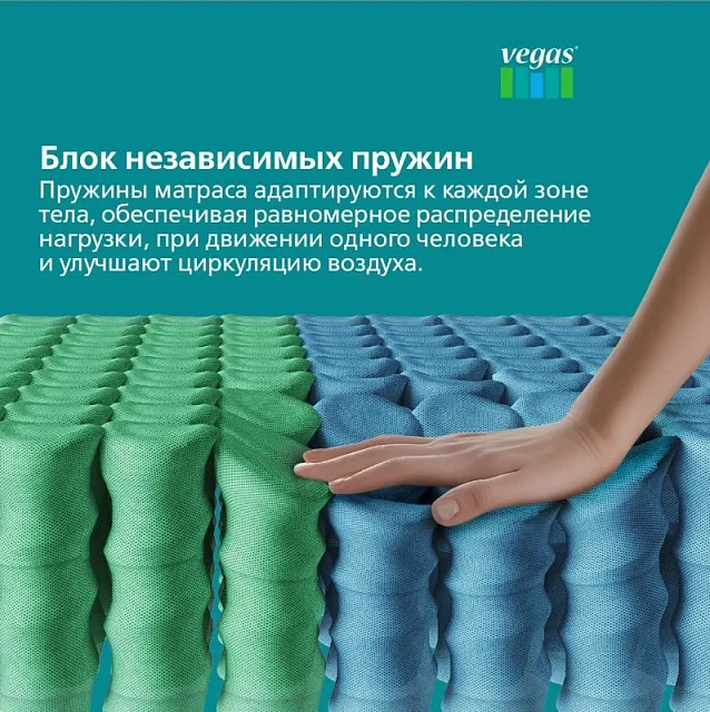 Двуспальный матрас для отеля 160x200x30