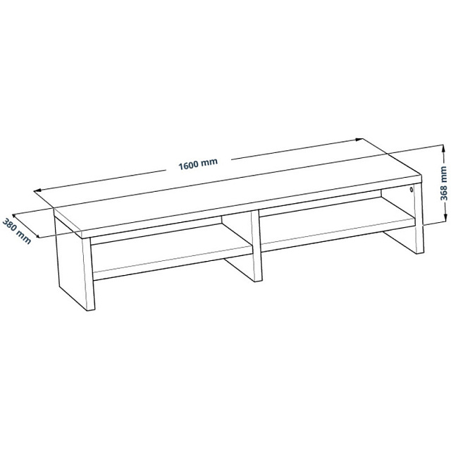 TV stand ENKEL 16 (white)