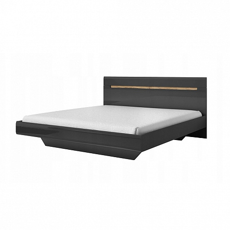Nektor Double Bed (Grey) 160х200