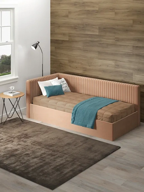 Ontario Single Sofa Bed with Mattress 90x200