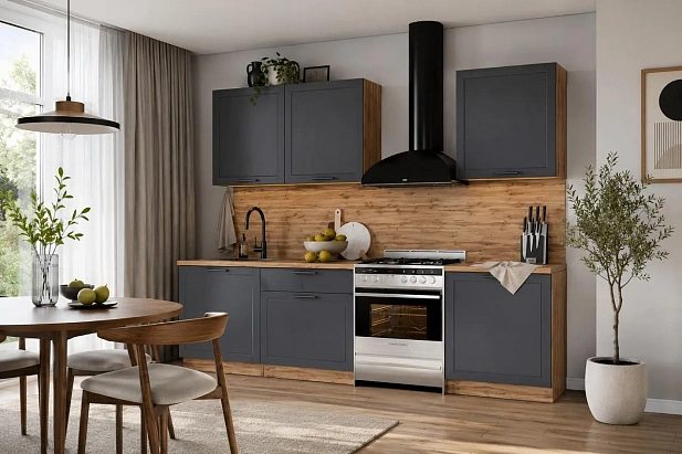 Ready-Made MDF Kitchen Set 1.8 m
