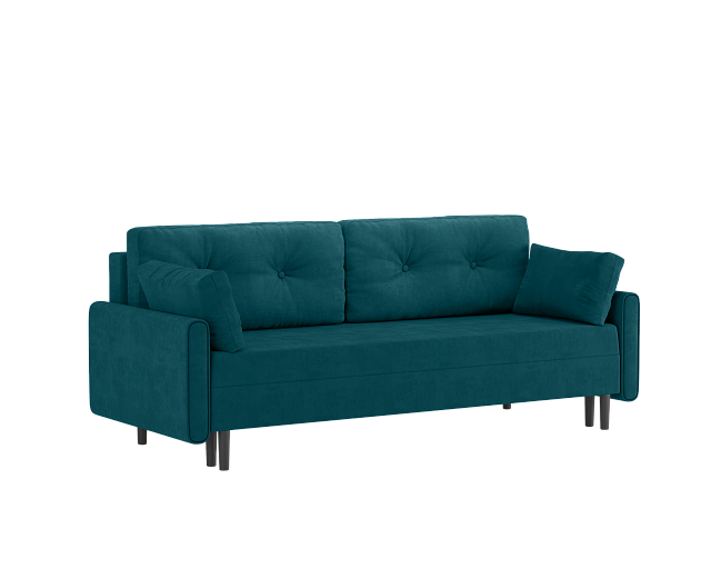 OLIVER Sofa Bed — Deep Blue-Turquoise
